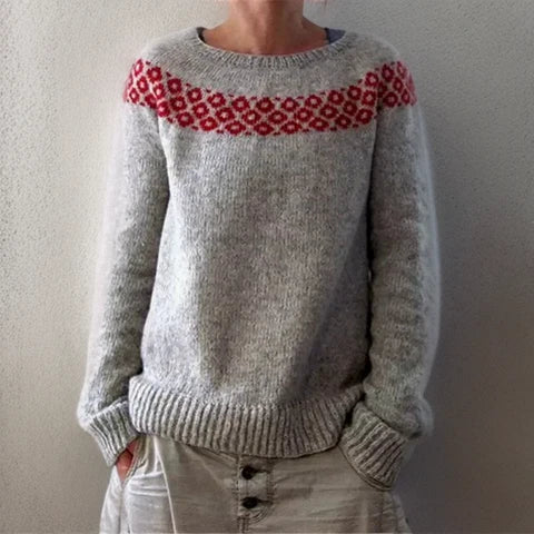 Entspannender Schnitt Pullover mit Weichem Komfort