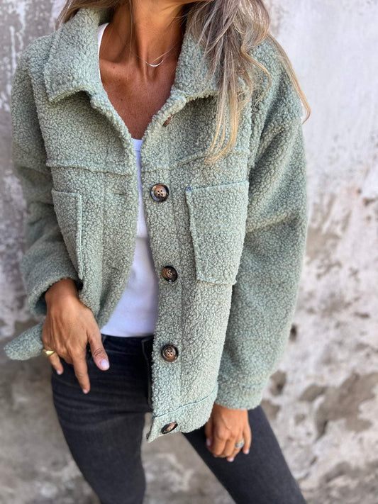 Aubrey | Gemütliche Button-Up Jacke