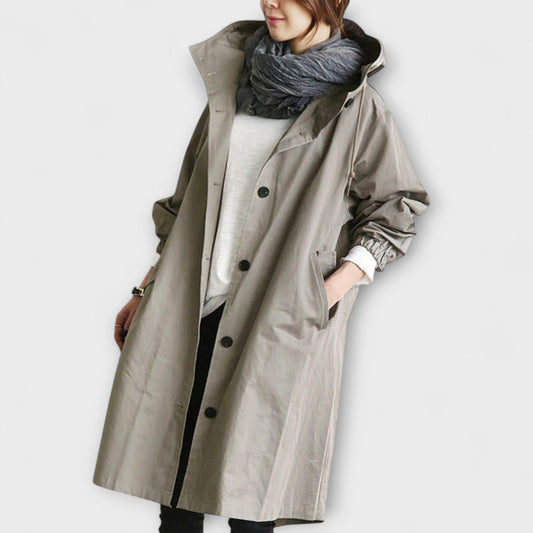 Lorena - Eleganter wasserdichter Trenchcoat