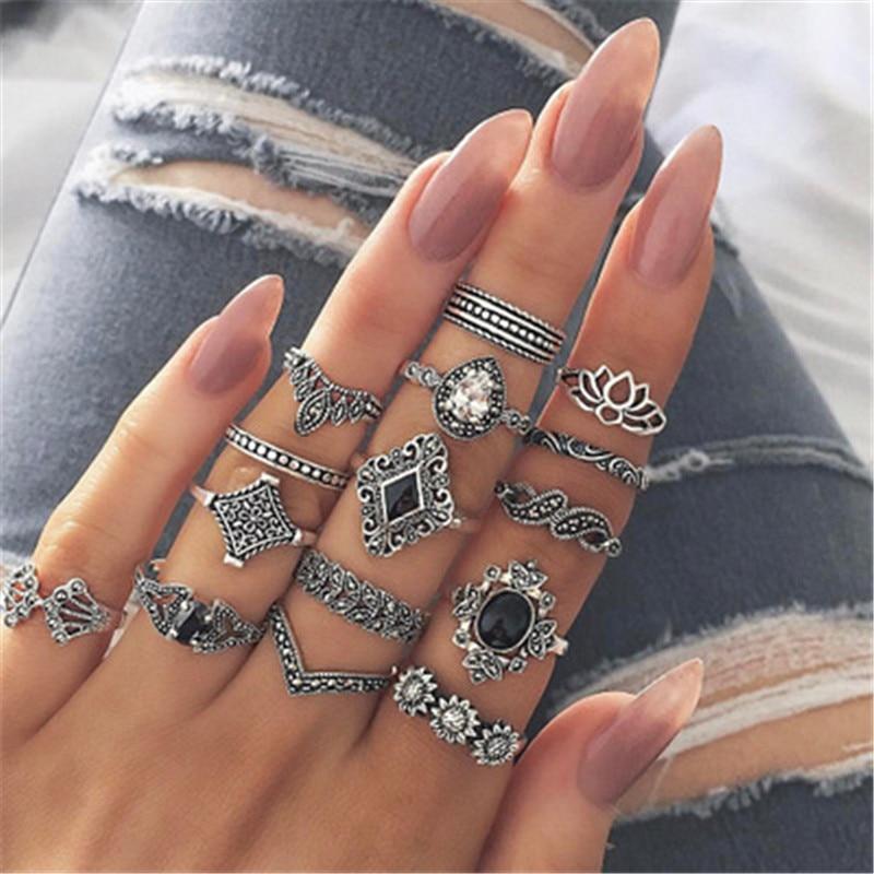 Einzigartiges Premium-Ring-Set (8–12 Ringe) – Für deinen individuellen Style 💍✨