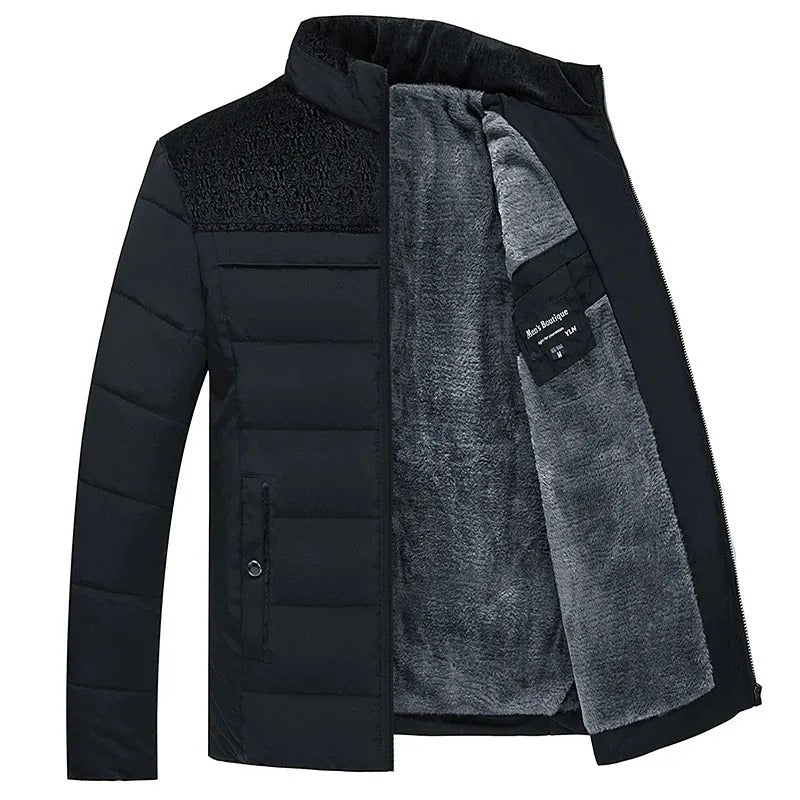 Elegante gepolsterte Pufferjacke