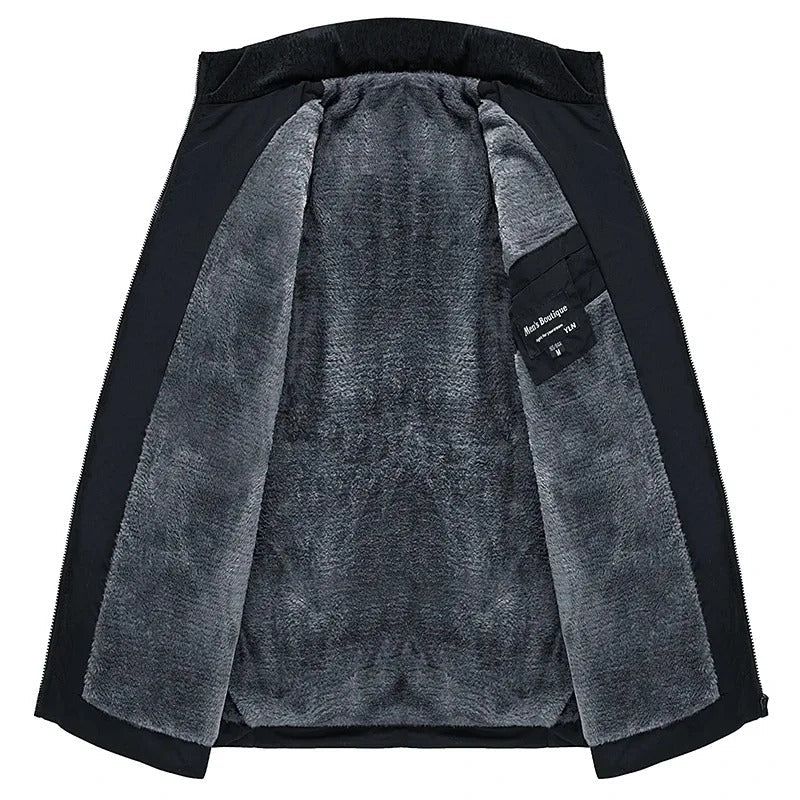 Elegante gepolsterte Pufferjacke