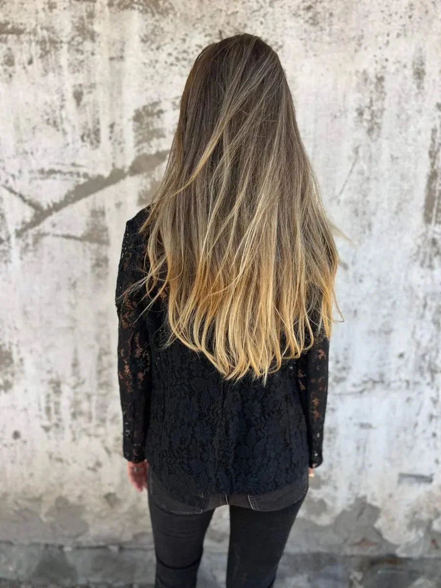 Lucienne -  Eleganter Damenblazer mit Spitze