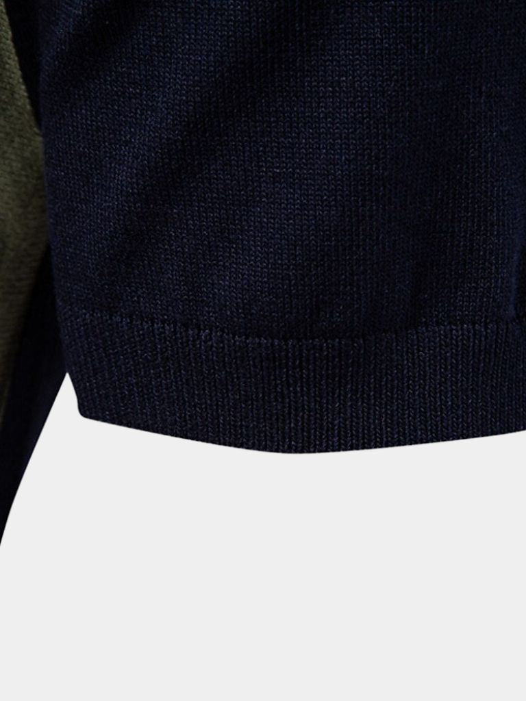 HARTMUT I GESTREIFTES STRICK-POLOSHIRT