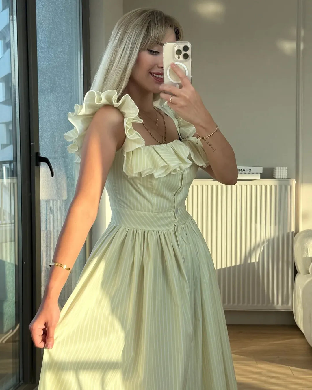 JULIANA – Gestreiftes Kleid