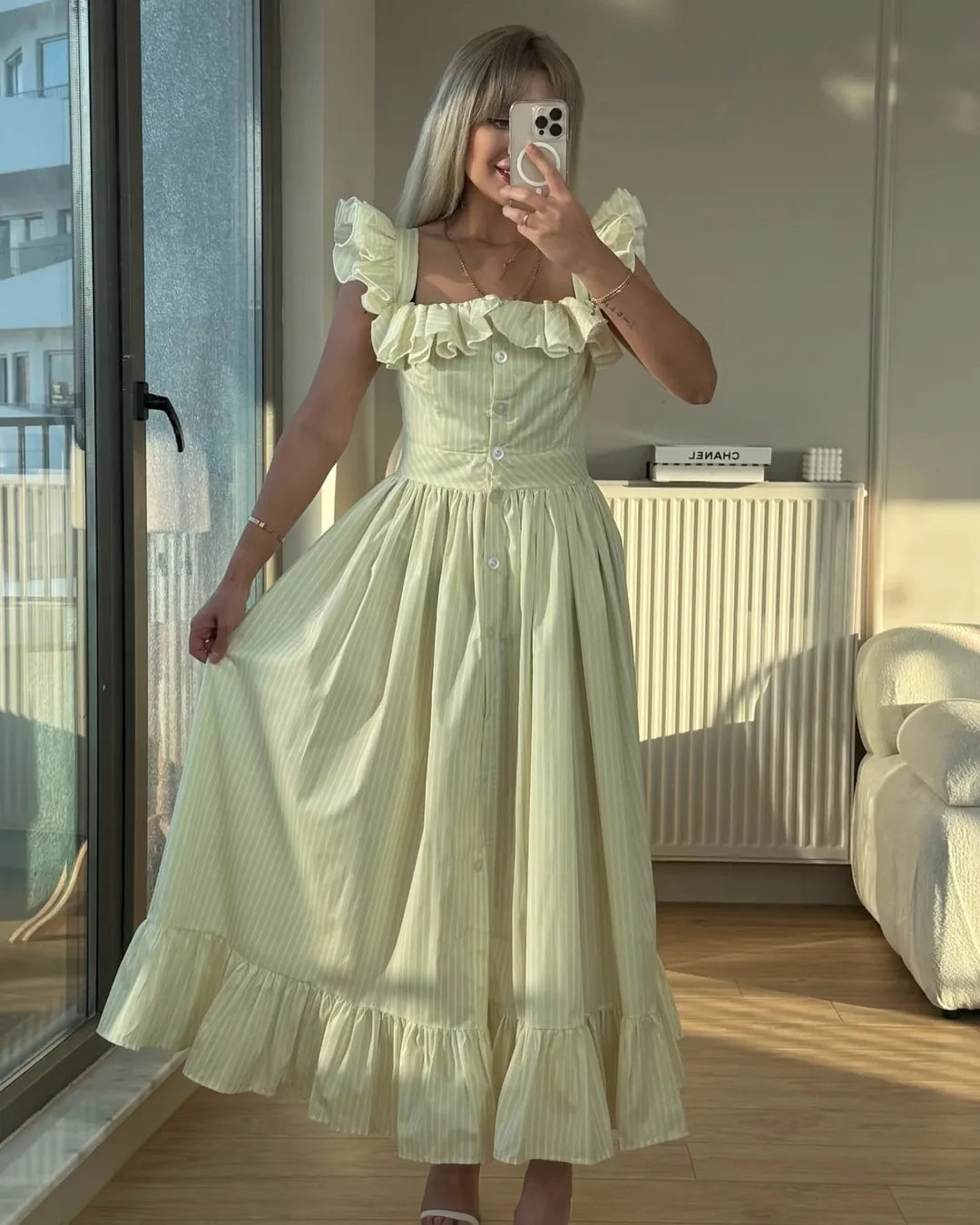 JULIANA – Gestreiftes Kleid