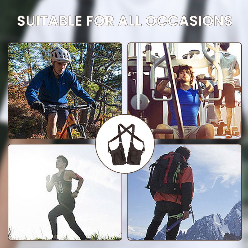 🎒Herren Anti-Diebstahl Multi-Fach Doppelschulter Taktische Tasche