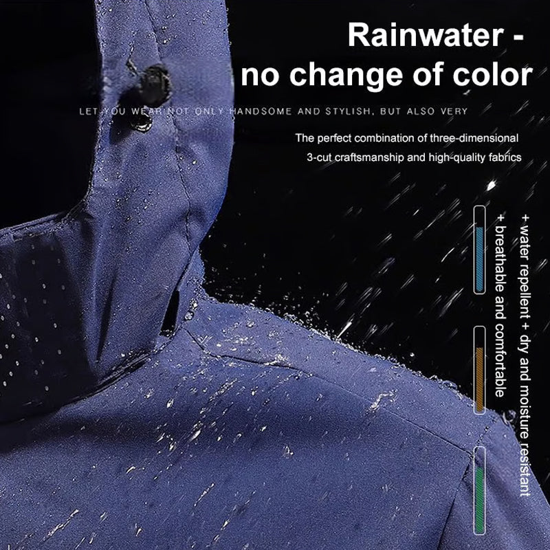 Leichte Outdoor-Kapuzenjacke