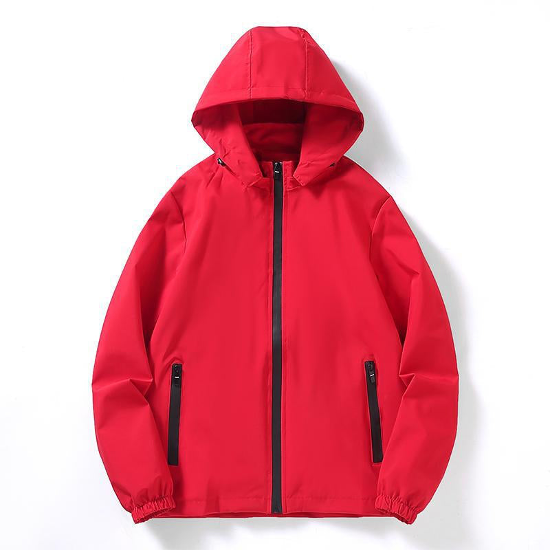 Leichte Outdoor-Kapuzenjacke