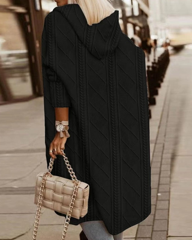 Elliot™ – Eleganter Kapuzen-Cardigan für täglichen anspruchsvollen Komfort