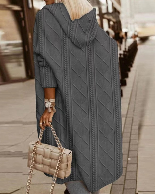 Elliot™ – Eleganter Kapuzen-Cardigan für täglichen anspruchsvollen Komfort