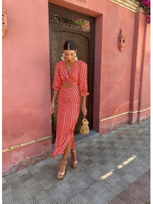 Juliana | Statement Kleid mit sommerlichem Design